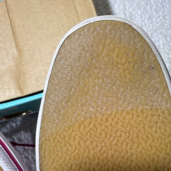 Keds x kate spade Ladybug Sneakers Women’s 9M Pink/White EUC w/ Box - Picture 4 of 9